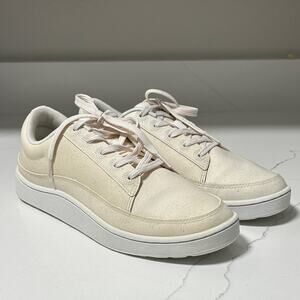 Allbirds Plant Pacer Sneakers Men’s 8 Cream Lace Up Casual Comfort Shoes